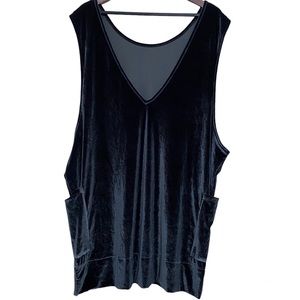 2/$50 Agnes & Dora Velvet Limitless Jumper Dress Size XL